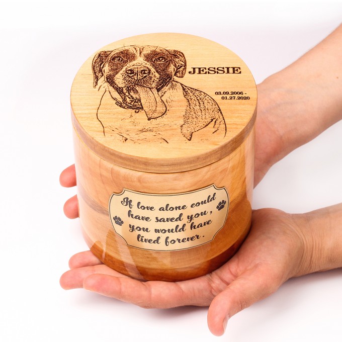 Personalized Pet Urn for Dog