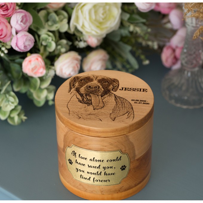 Personalized Pet Urn for Dog