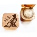 Engraved wooden keepsake box