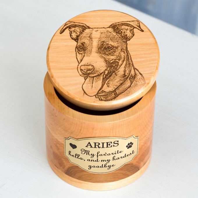 Personalized Pet Urn for Dog