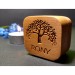 Engraved wooden keepsake box