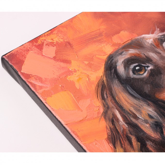 Custom dog painting | Custom pet portraits painting