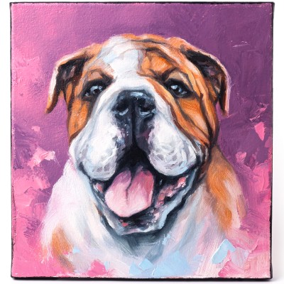 Custom dog painting