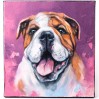 Dog portrait custom painting from photo | Custom dog painting