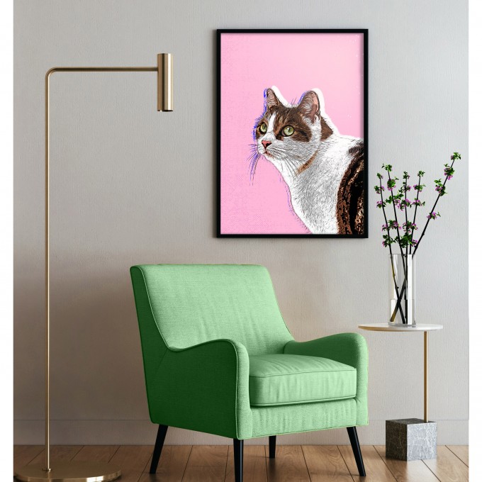 Custom pet portrait