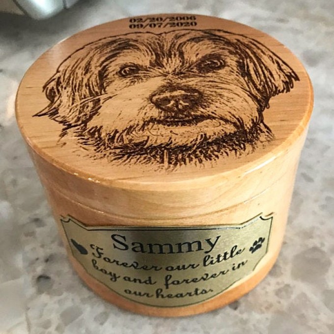 Medium Pet Urn 3,7"
