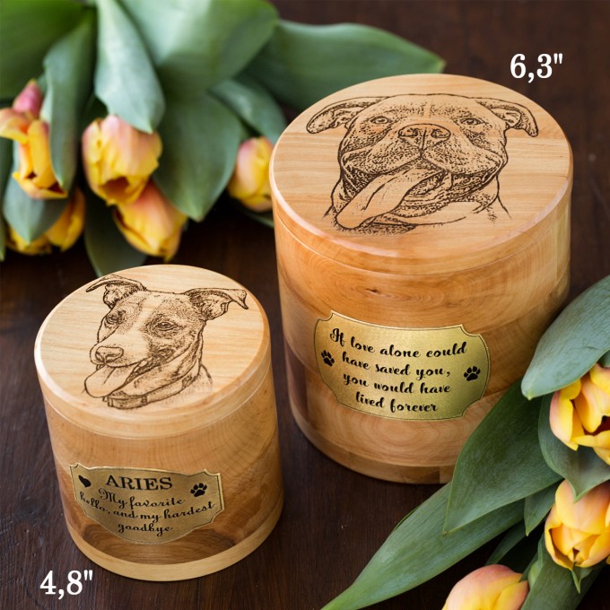 Extra Large Pet Urn 6,3"
