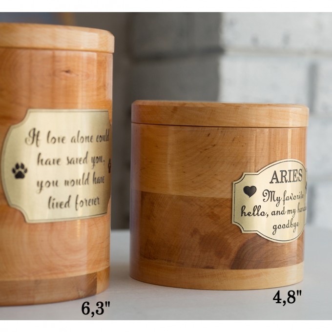 Extra Large Pet Urn 6,3"