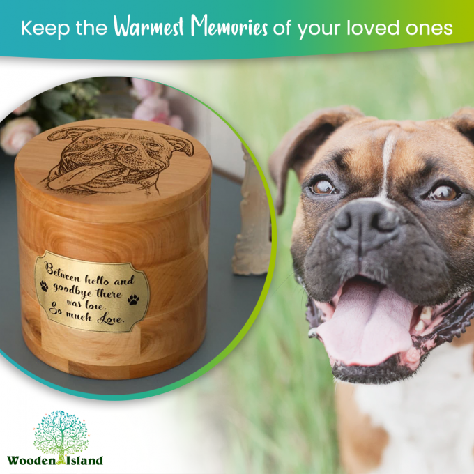 Personalized Pet Urn for Dog