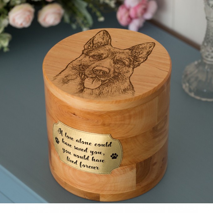 Urn for pets ashes