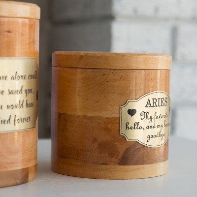 Urn for pet ashes